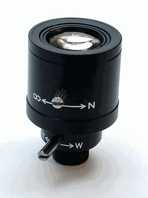 offer 9-22mm vari-focal lens with manual iris