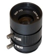 3MP HD 12mm 1/2 CCTV Lens CS mount IR Iris fixed 28.5 degree for Security IP Camera