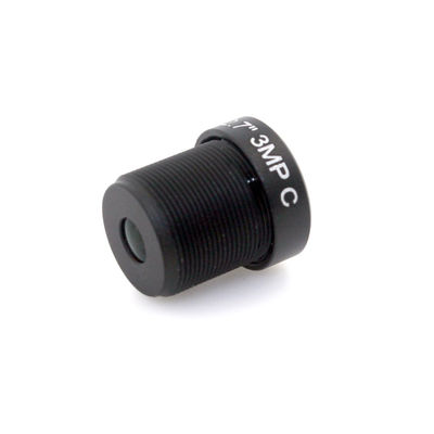 3 MP 2.8 mm 135 Degree Wide Angle Surveillance Lens For Analog IP Camera Systems