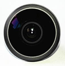 1/4" F2.0 HD Megapixels Lens M12 1.5mm Fisheye Lens 240 Degrees Wide Angle CCTV Lens For Security Camera