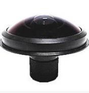 1/4" F2.0 HD Megapixels Lens M12 1.5mm Fisheye Lens 240 Degrees Wide Angle CCTV Lens For Security Camera