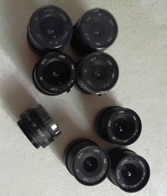 F1.2 aperture 4mm/6mm/8mm CS mount lens promotion