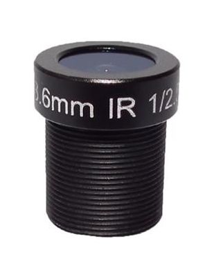 3.6mm Focal Length Surveillance Lens With 130 Degree Wide Angle For Clear Image Capture