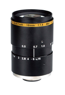 16 mm 1.4 Manual Iris 5.0 MP Conference Code Read AI 4K Lens for Intelligent Traffic Monitoring