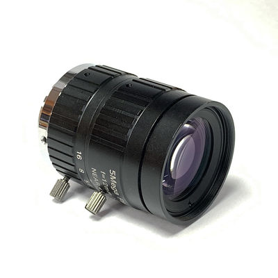 Low Distortion Industrial Machine Vision Lens 12mm 2/3 For 5MP Sensor