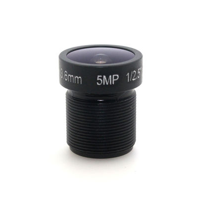 5.0MP Wide Angle M12 Mount Lens for AI Camera Systems and Barcode Scanning Applications