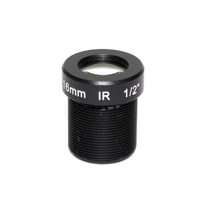 120 degree 16 mm Conference Code Read AI 4K Lens for security imaging systems