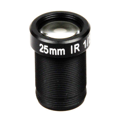 5.0MP 4K AI Lens for M12 Security Camera Systems Metal Glass Fixed Iris Code Reader