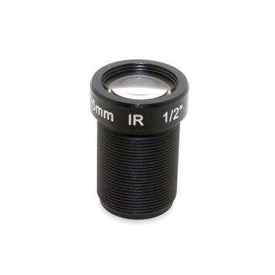 5.0MP 4K AI Lens for M12 Security Camera Systems Metal Glass Fixed Iris Code Reader