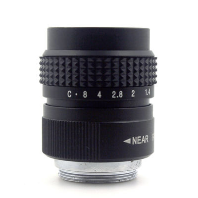 Black 25mm lens f/1.4 C Mount CCTV f1.4 Lens For NiKON 1 J1 J2 J3 V1 J2 Camera Accessories