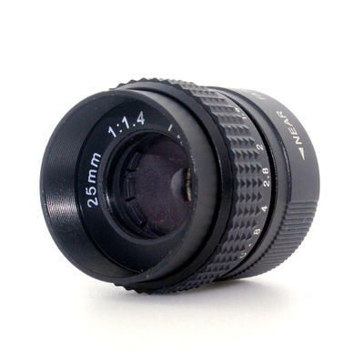 Black 25mm lens f/1.4 C Mount CCTV f1.4 Lens For NiKON 1 J1 J2 J3 V1 J2 Camera Accessories
