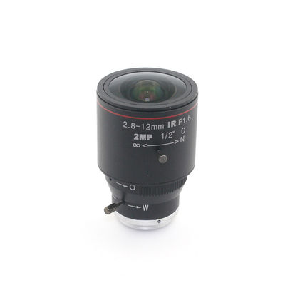 2.0 Mega Pixel Varifocal CCTV C Lens 2.8-12mm with 1/2" C Mount Lens for IP Camera