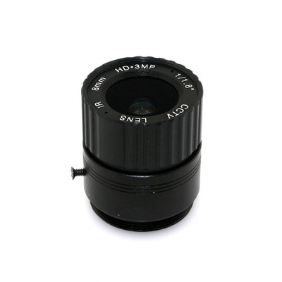8mm CS mount HD CCTV Camera Lens 43 degree 3MP IR HD Security Camera Lens For HD IP AHD HDCVI SDI Cameras