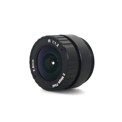 2.8mm 3MP CS mount lens f1.2 1/2.5 ir cctv lens for Day & night IP Camera