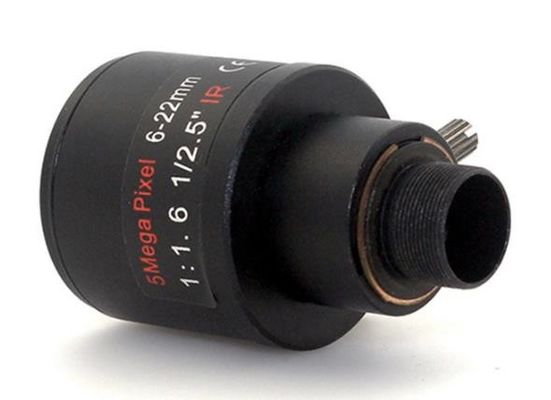 5MP HD 6-22mm lens M12 Manual Zoom Security monitor Camera lens for cctv ip camera and camera