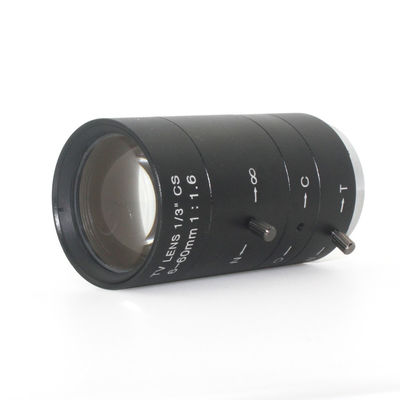 HD 6-60mm 1/3" CS Lens CCTV Lens IR F1.6 Manual Zoom Manual Iris for IP CCTV CCD Camera