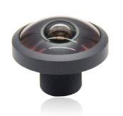 1.08mm Fixed focus lens 1/3 chip full glass 360 panoramic camera HD wide angle fisheye lens f2.0 M12 mount