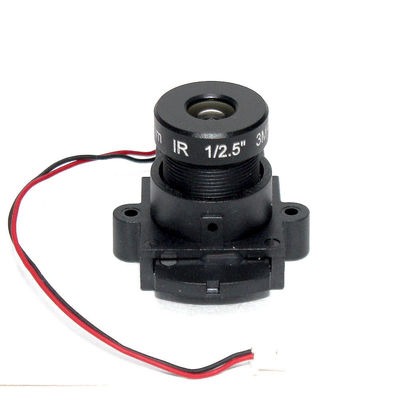 3.0 Megapixel Starlight Board Lens 8mm Wide Angle 1/2.5 Inch Optics For Surveillance Cameras
