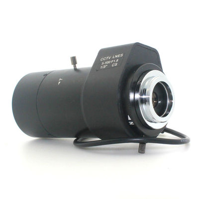 1/3" Varifocal Cctv Ir Lens 5-100mm Focal Length CS F1.8 Aperture CS Mount