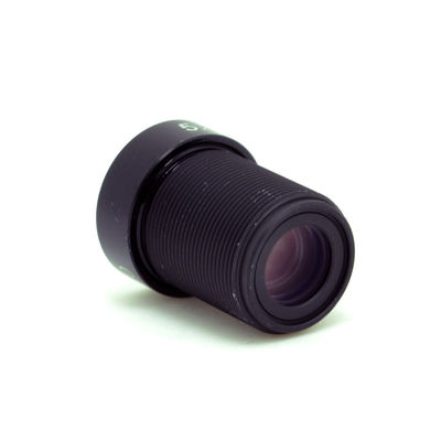 S Mount 4K Low Distortion Lens 5.4mm 1/2.3" F2.5 12MP 60 Degrees CCTV Wide Angle Lens