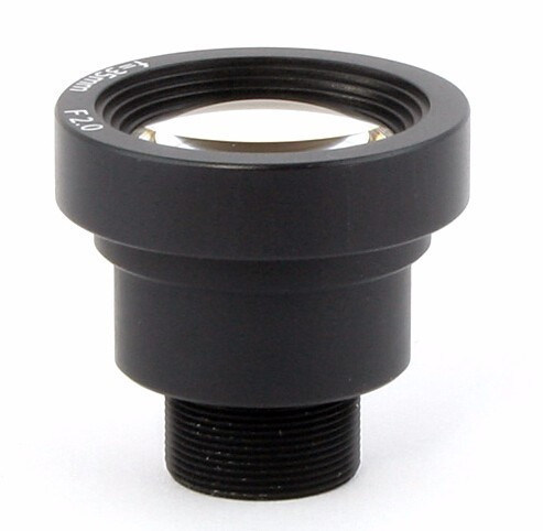 MR-C3520W 3.5mm 12 Degree Starlight MTV Board Lens for 1/3 Inch Security Surveillance Cameras