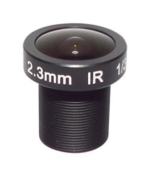 Ultra Wide Angle 172 Degree 0.3m MOD Surveillance Lens For Professional Security Camera Systems