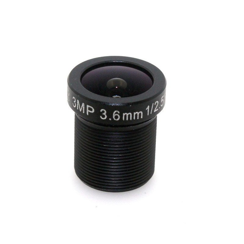 3.0MP Wide Angle Scanning Projection Surveillance Lens With 3.6mm Fixed Focus