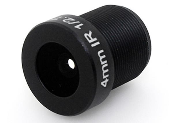 1/2.7" 4mm F2.0 M12 Mount CCTV IR Board Lens MTV for 1080P 2MP 3MP 4MP 5 Megapixel Analog IP Camera