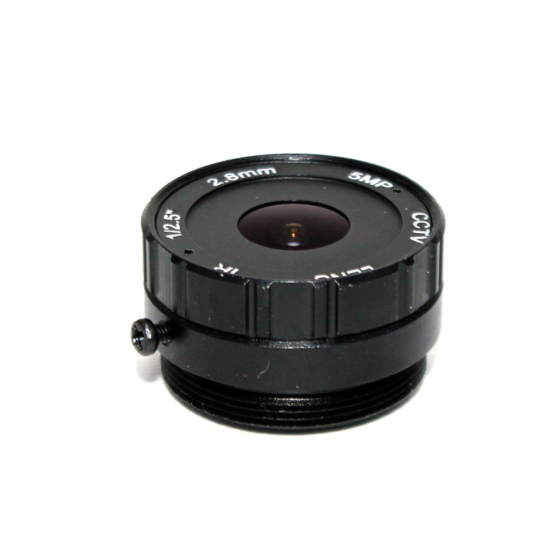 2.8MM Wide Angle 120 Degree CCTV Camera Lens Dome CS Mount Support CCTV IP Analog Camera 5MP Lens